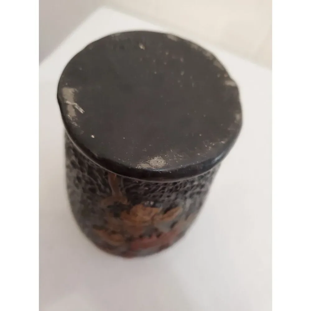 Vintage Japanese Floral Vase 70's 6 inches